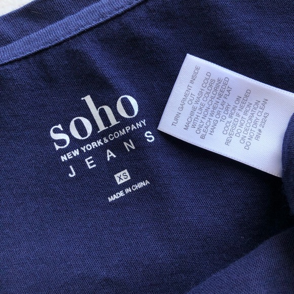 🔺SOLD🔻NY & Co. Soho Sequin Top Shirt Size XS - Picture 5 of 5